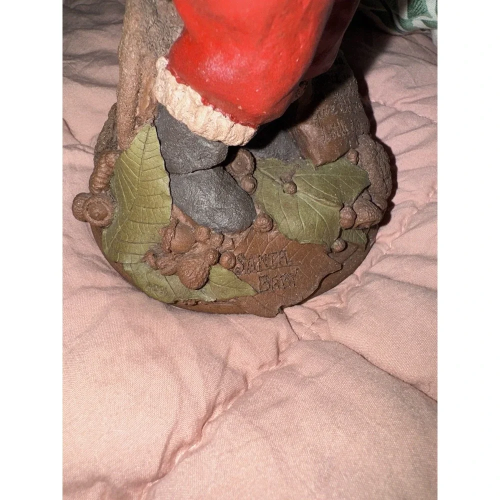 Vtg Tom Clark Gnome Santa Baby Signed Retired Arts & Crafts #5096 Mr. Claus 70
